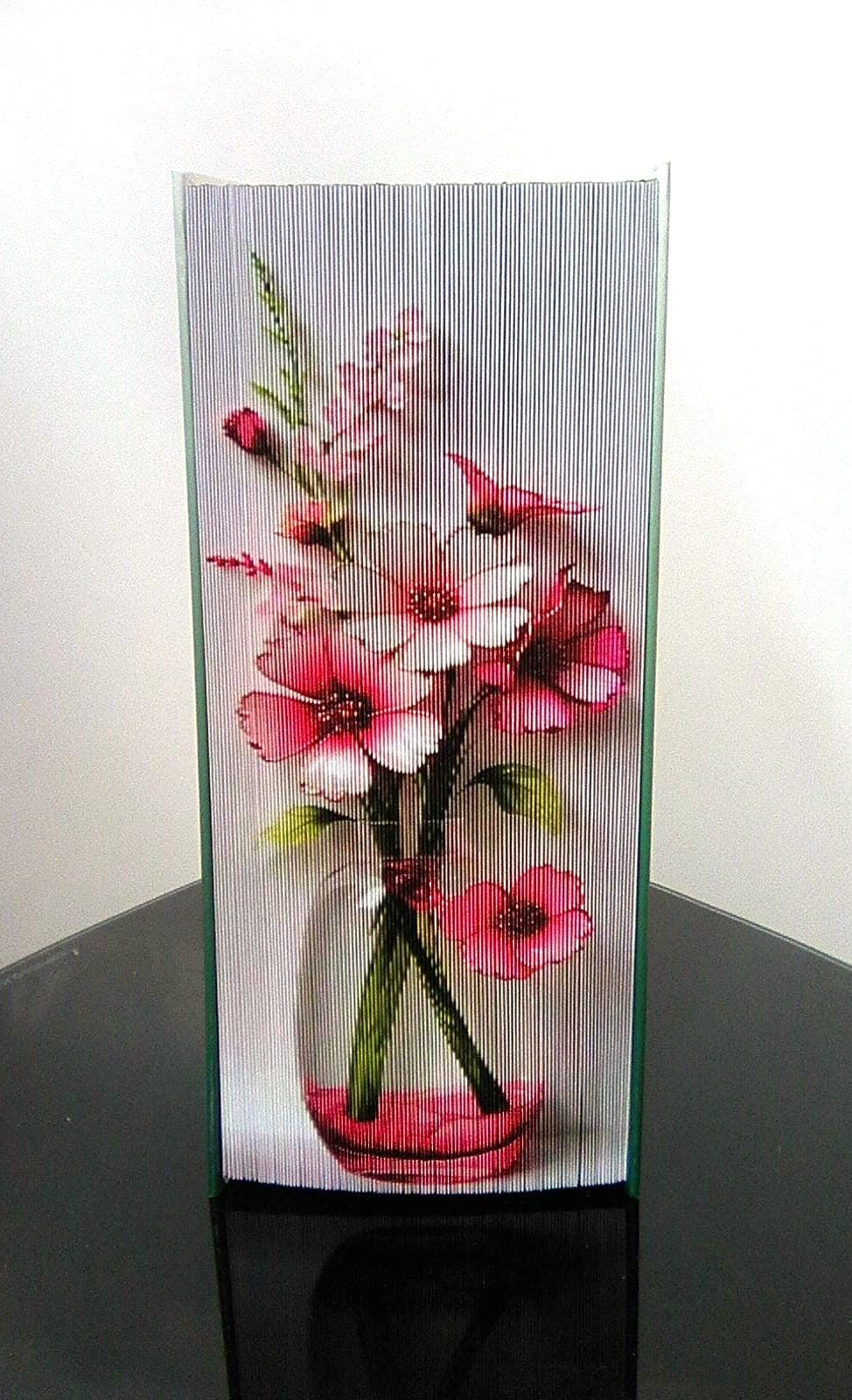 花瓶　他２点　写真参照 花瓶の花 910 フォトストリップパターン、フォアエッジブックアート