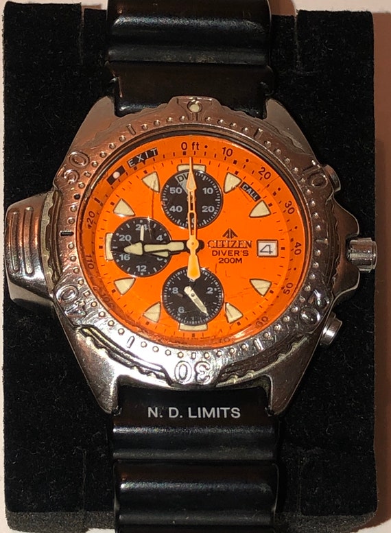 citizen promaster diver chronograph