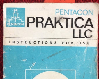 Pentacon PRAKTICA LLC Camera Manual Instructions for Use :