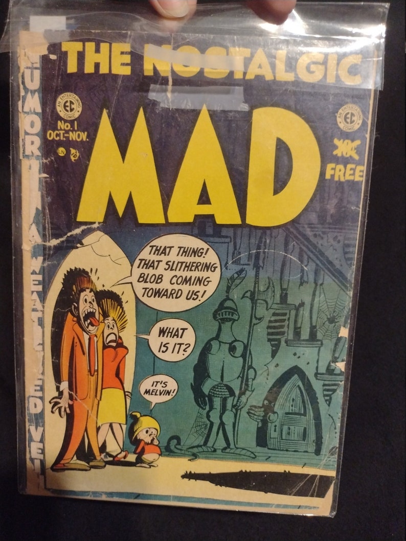 MAD : The NOSTALGIC Issue #1 Max 83% OFF Large discharge sale In Insert ~ Beauti 1972 Reissue