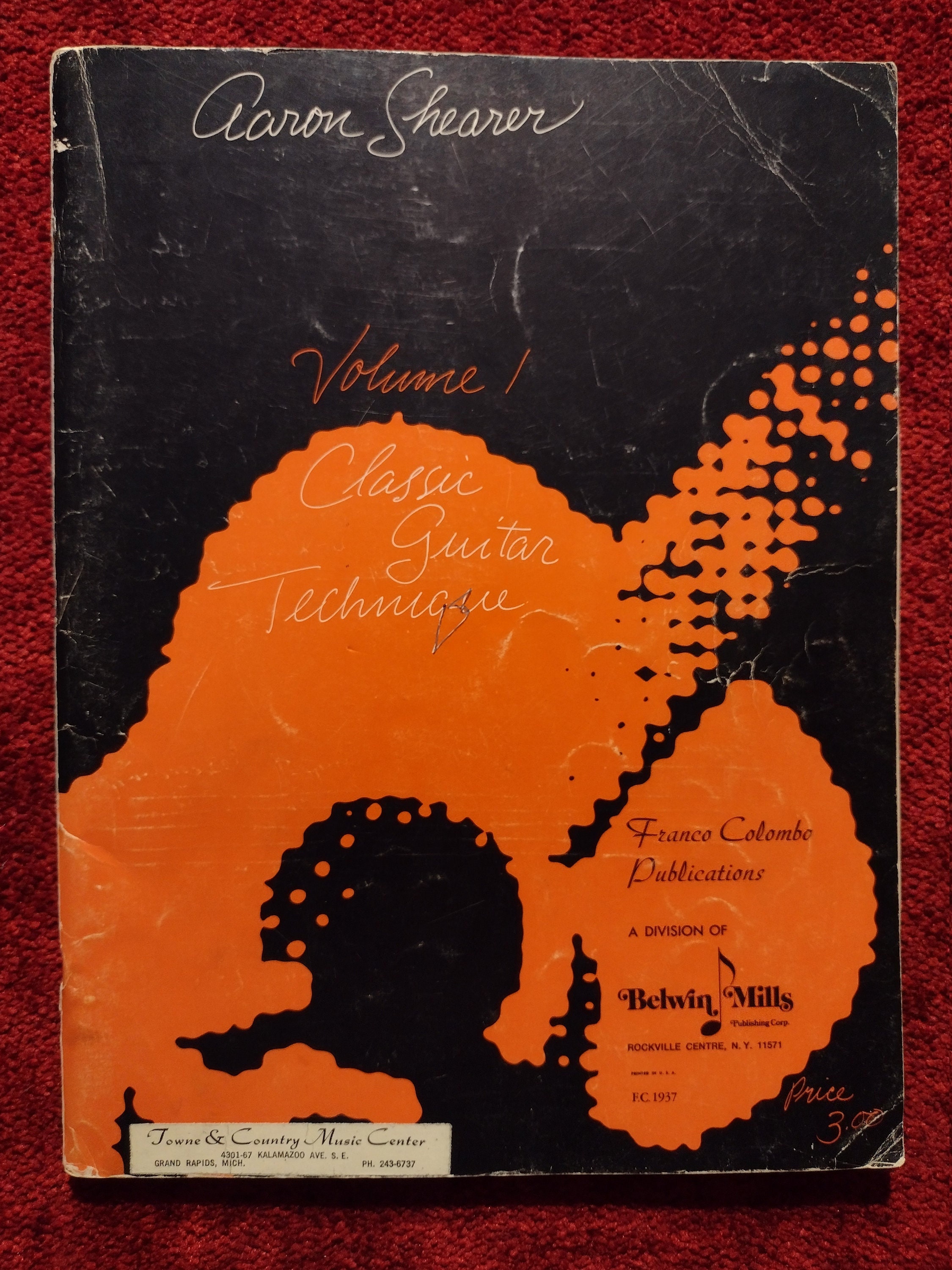 Aaron Shearer CLASSIC GUITAR TECHNIQUE Vol. 1 Franco Columbo