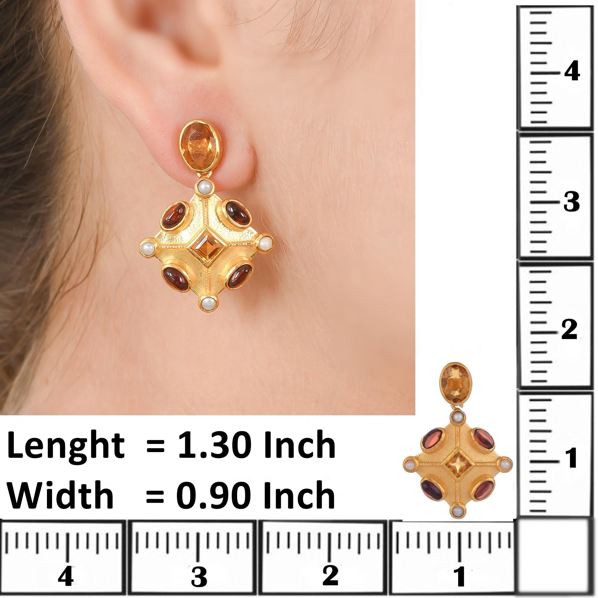 Orecchini Donna Oro con Rubini Ct 0.84 e Brillanti