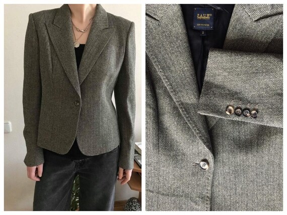 New short brown women's jacket PAUW Amsterdam wool