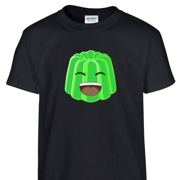 Kids Boys Girls Jelly T-Shirt Youtube Merch Jelly Face Gamer Gift