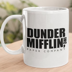 The Office Funny Dunder Mifflin Coffee Mug Gift