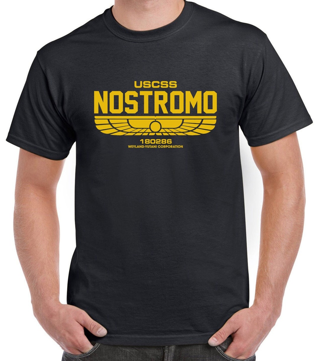 Alien T-shirt Nostromo 180286 USCSS Weyland-yutani Film Movie - Etsy UK