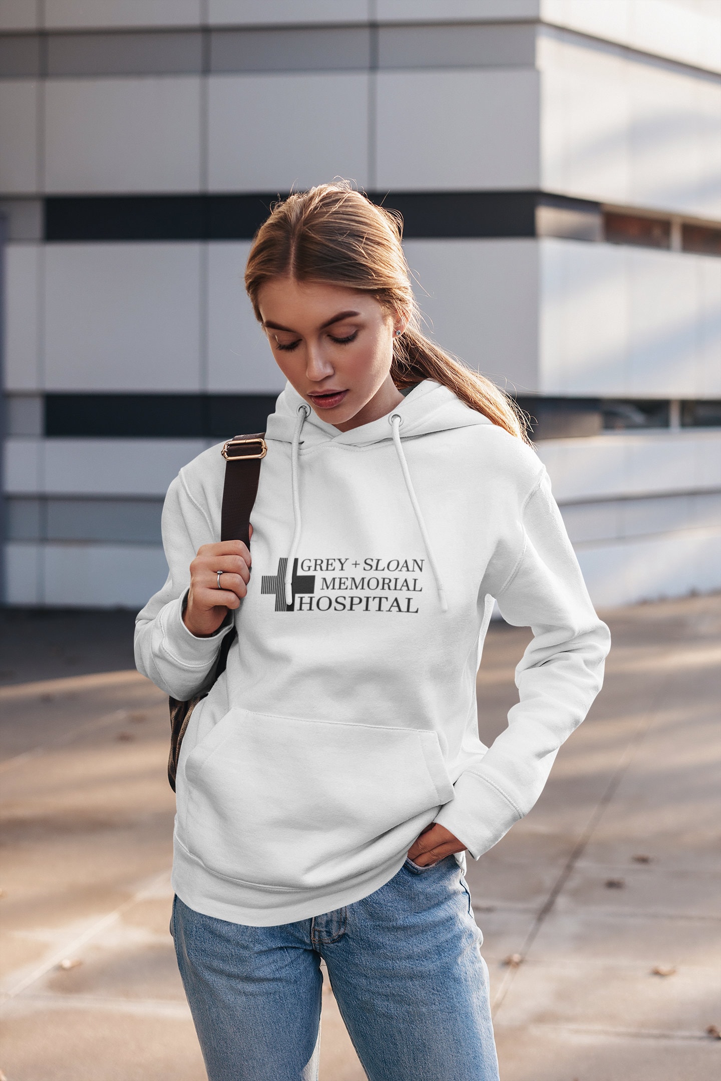 Felpa Con Cappuccio Grey's Anatomy - Unisex Per Uomo E Donna, Stile Comfort Per Primavera/Autunno - Foto 3