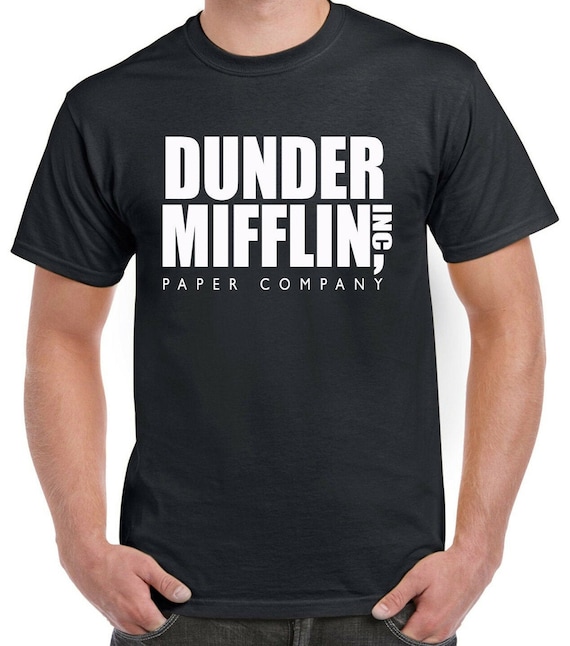 The Office Dunder Mifflin Inc Paper Company T-Shirt Medium