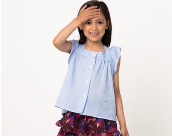 Sewing Pattern Mary Top Fibre Mood