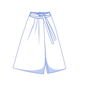 Miyu Trousers Sewing Pattern - Etsy