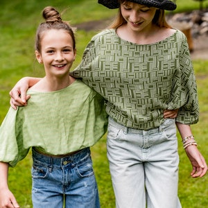 Sewing pattern Marisol Top Fiber Mood
