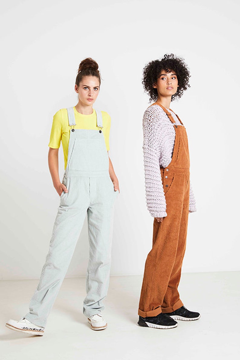 Constance Dungaree Sewing pattern Fibre Mood image 3