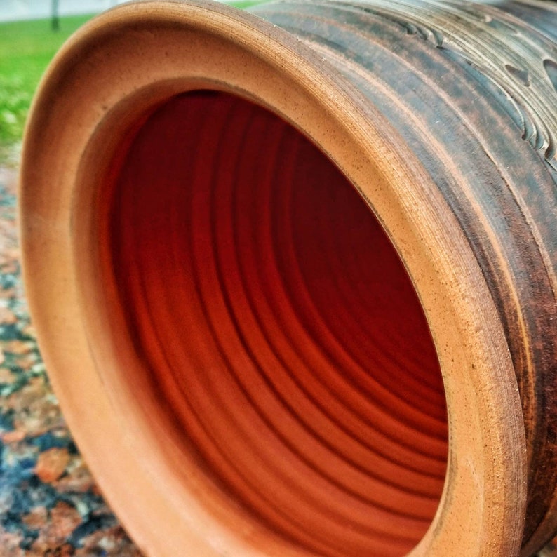 Ceramic Cooking Pot. Handmade From Red Clay. Pottery Pot Etsy