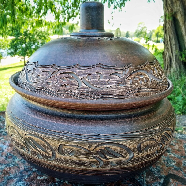 Ceramic large tagine. Pottery Tagine 202.88fl.oz. 6000ml. Etsy