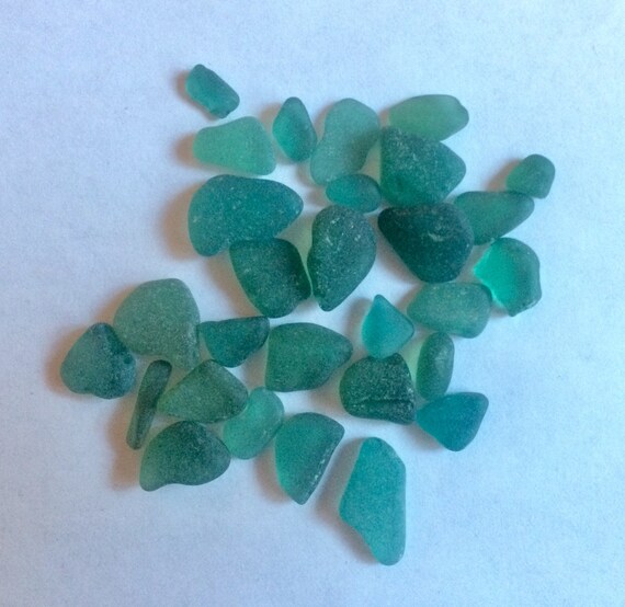 Aqua Blue Sea Glass Bulk Sea Glass Genuine Sea Glass Etsy