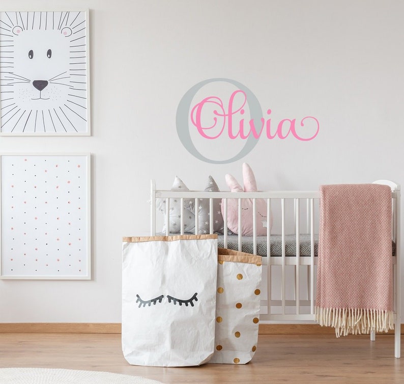Monogram Wall Decals Nursery Personalized Name With Initial Stickers For Girls Or Boys Room Decor Kids Home Décor Safarni Org - Monogram Wall Decals Nursery Monogram Wall Decals Nursery Personalized Name With Initial Stickers For Girls Or Boys Room Decor Kids Home Décor Safarni Org - Monogram Wall Decals Nursery
