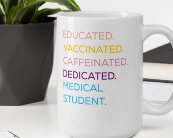 Special graduates. Gift medical student, future doctor, doctor, Med Student Mug, Future Doctor Gift, Doctor Graduation Gift, Med school gift