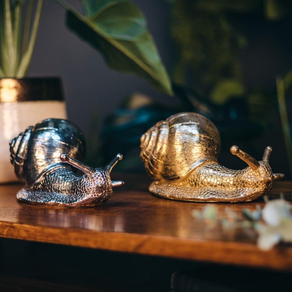 Gold /Silver Snail Ornament