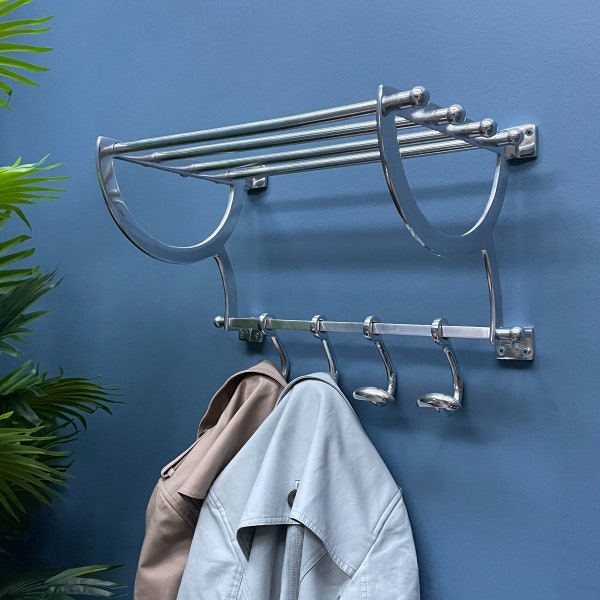 Brushed Brass Coat Hooks Etsy UK
