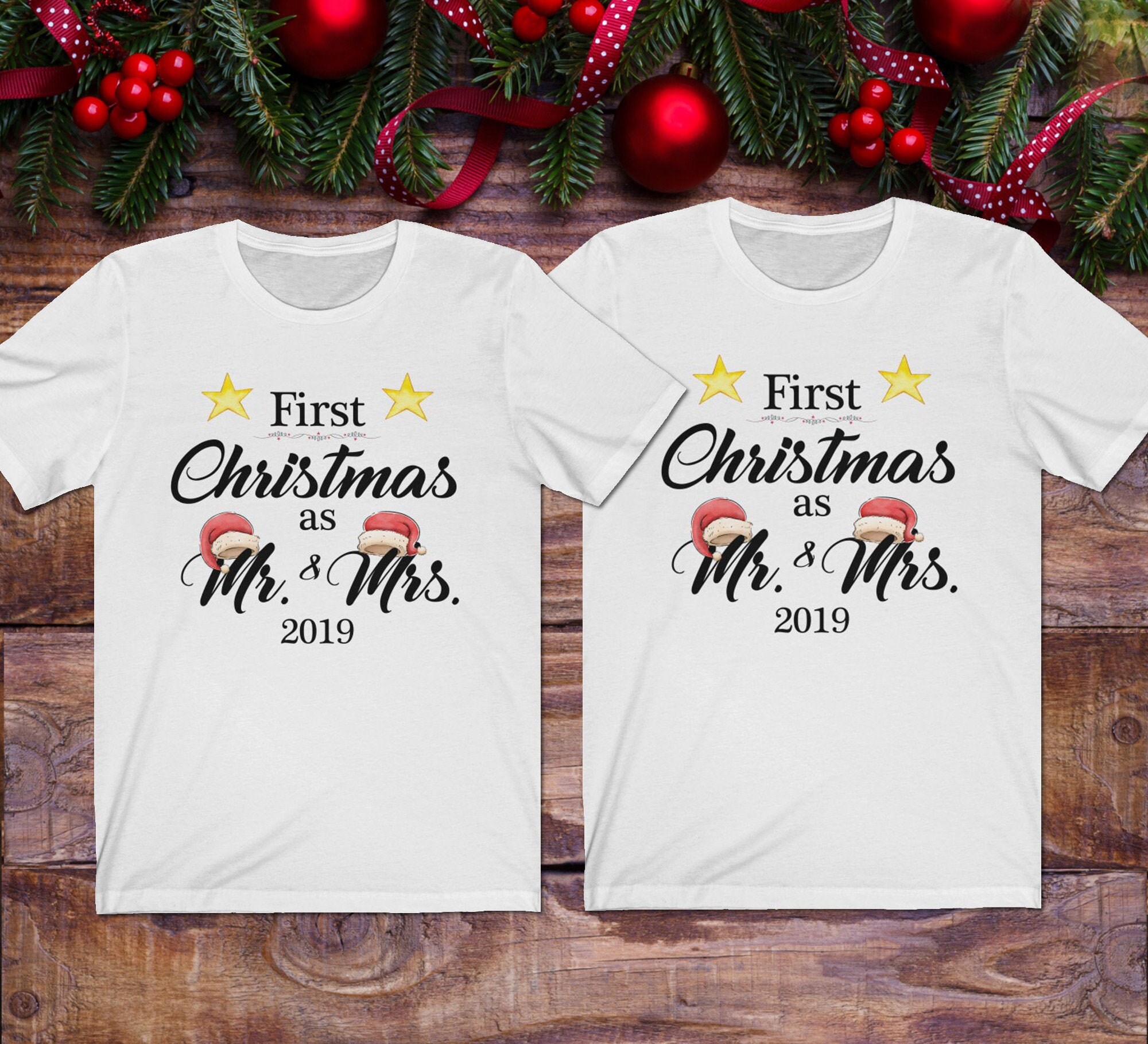 Our first christmas as mr and mrs pajamas Clearance