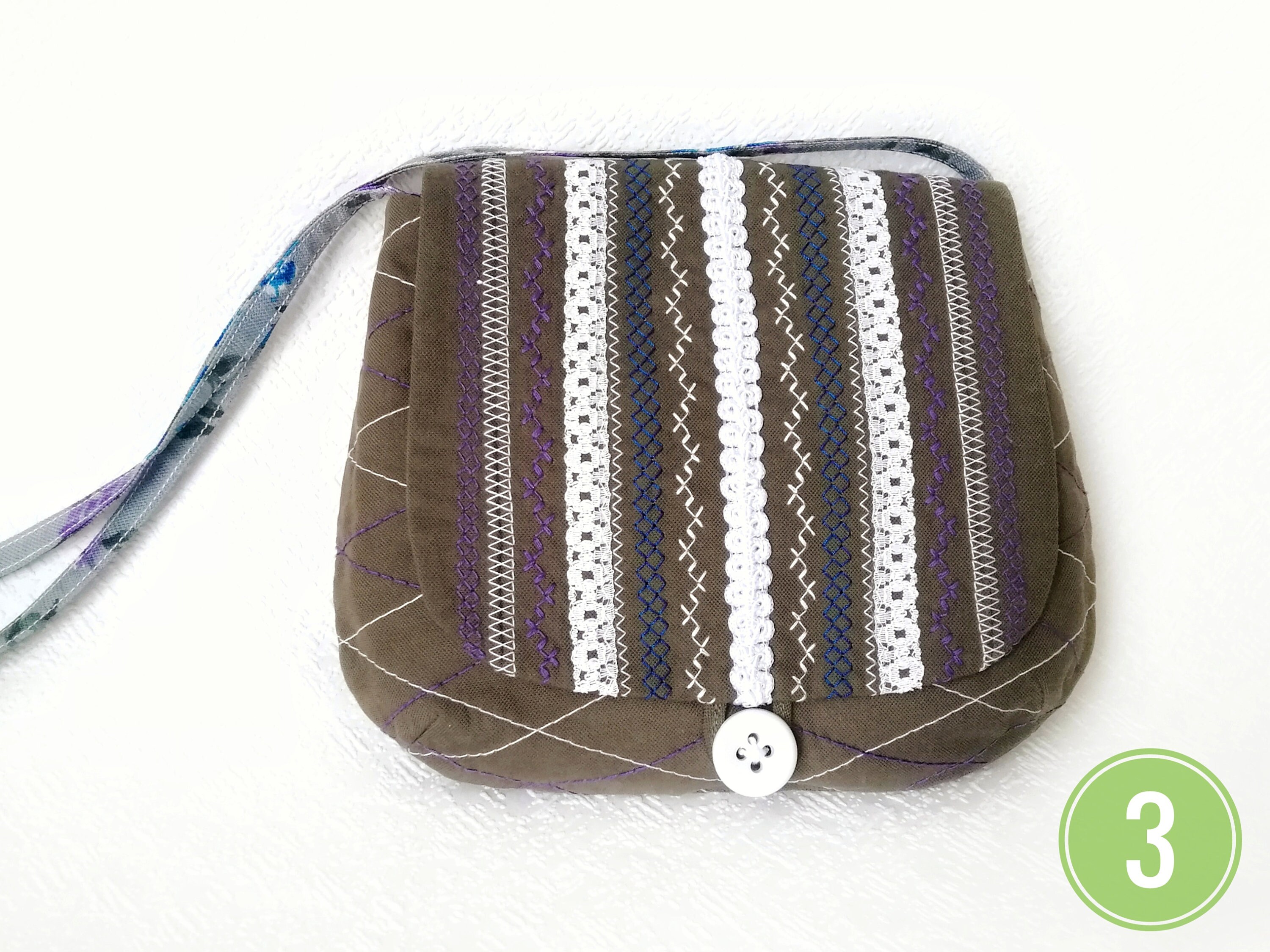 Boho crossbody bag Fabric messenger bag Quilted hand bags Etsy