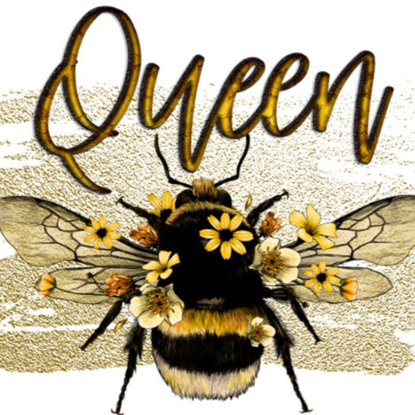 Queen Bee sign for your Bee wreath, metal sign for a bee themed wreath, beautiful Queen Bee wreath sign for home decor