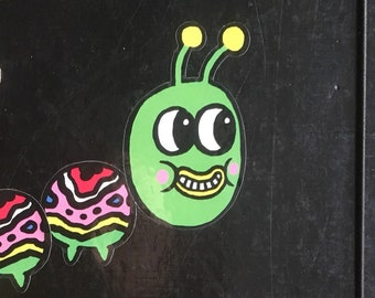 Half a meter sticker (caterpillar/rups)