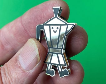 Coffee pin, very shiny!