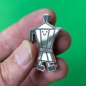 Coffee pin, very shiny image 1