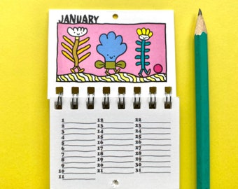 Miniverjaardagskalender, miniverjaardagskalender