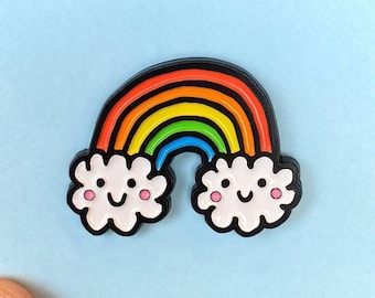 Rainbow pin