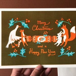 Set of 6 Christmas cards 'Forest Animals' by Talitha Dijkhuizen zdjęcie 7