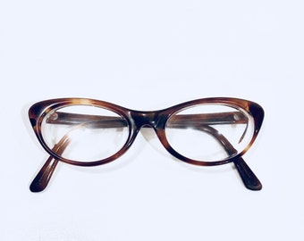 Vintage Pin Up 50s Cat Eye Eyeglasses