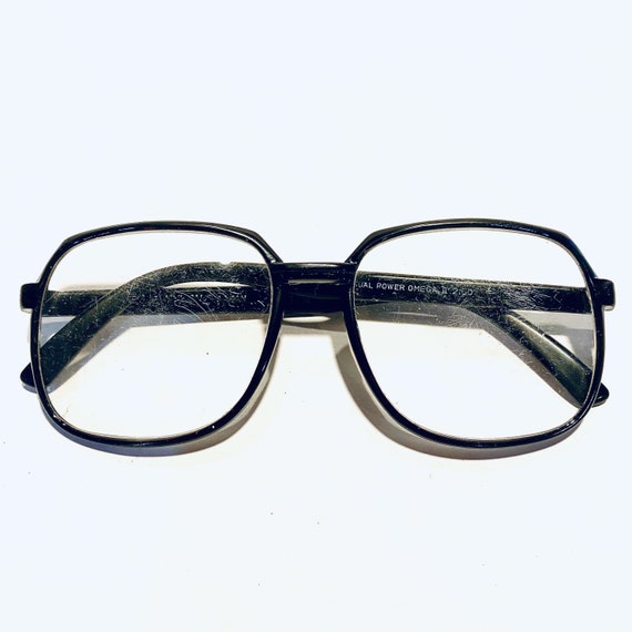 Vintage Oversized Round Eyeglasses