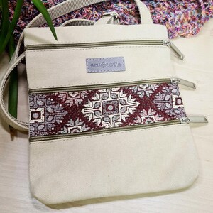 Bolso de hombro de mezclilla de jacquard ucraniano, bolso de mano de mezclilla, bolso de mano folk, bolso de chica boho, regalo para ella, bolso de diseñador ucraniano, regalo de cumpleaños