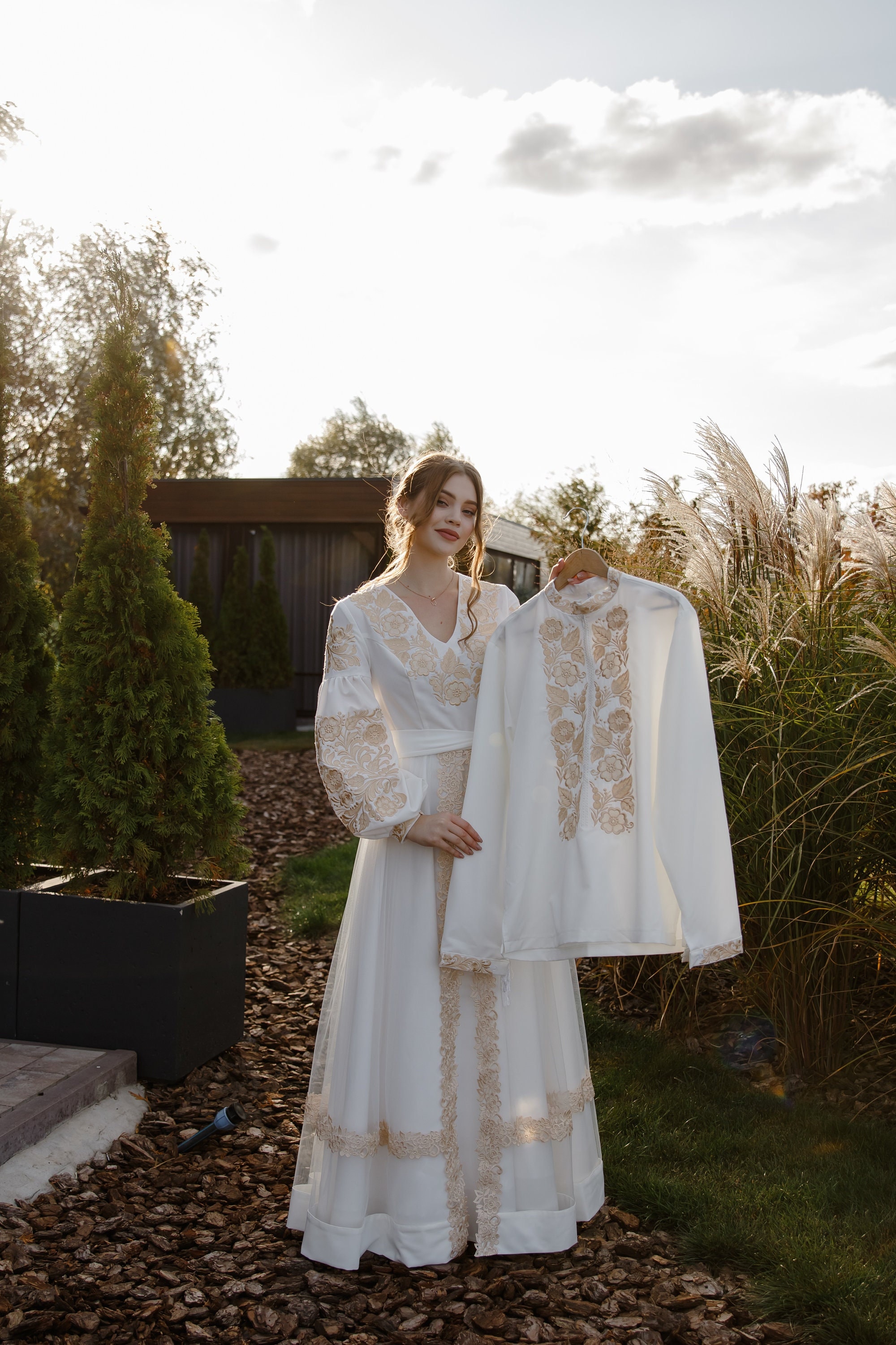 Romanian Wedding Dress - Etsy