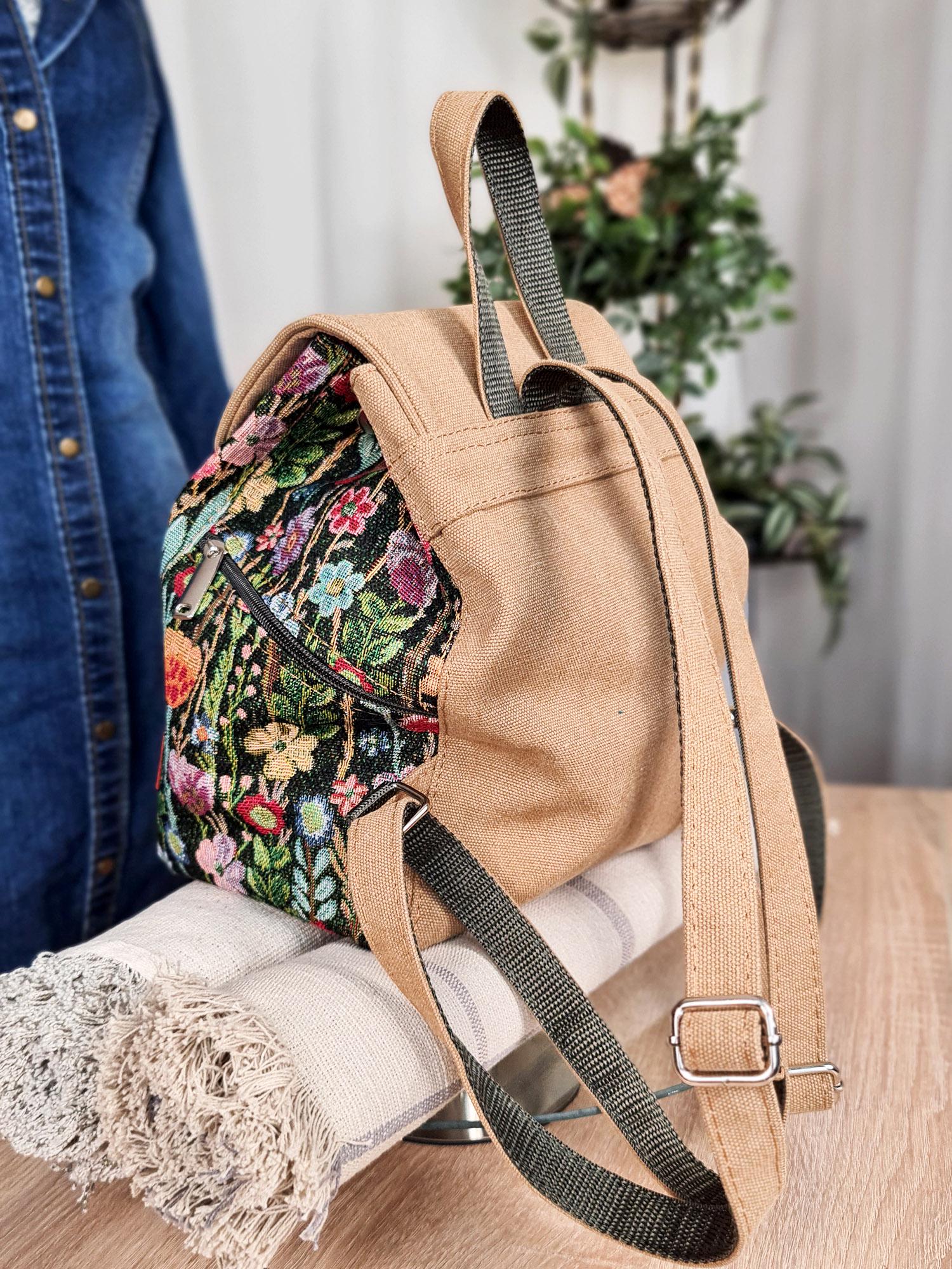 Woven Canvas Mini Backpack with Adjustable Straps for Travel The 10 Best Mini Backpacks of 2026, Tested and Reviewed main image 4