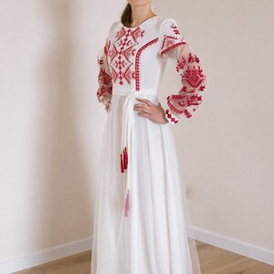 Long Sleeve Stone Embellished Shoulder Dress