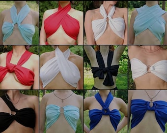 Knot How To Tie A Wrap Top Wrap Silk Scarf Top Amazon A Shirt How To