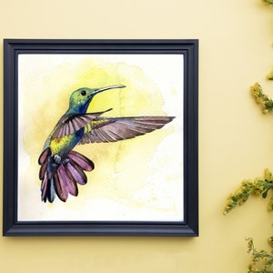 HUMMINGBIRDS Watercolor Сolibri Bird Print gift bird lover Hummingbird Painting flying hummingbird Art HUMMER PRINTABLE gift for grandma