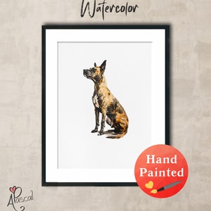 Custom Pet Portrait From Photo Custom Cat Portrait Custom Dog Portrait Pet Remembrance Gift Custom Dog Drawing Custom Dog Painting