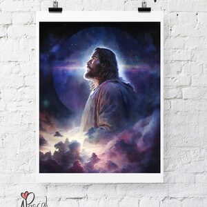 Jesus Portrait Jesus Christ Digital Download Fine Art Print Jesus ...