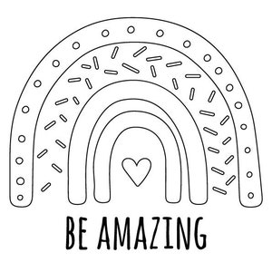 10 PRINTABLE Rainbow Colring Page Digital Download Kids | Etsy