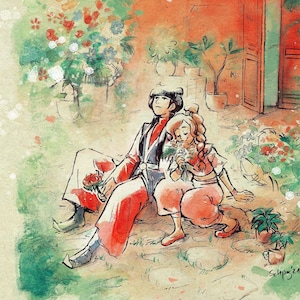 Mai + Ty Lee | Benutzerbild Aang | Drucken |