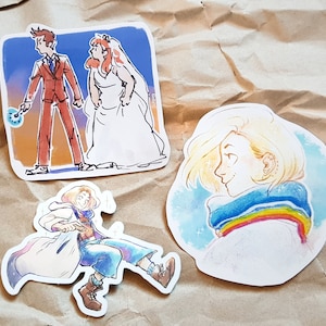 Doctor Who Aufkleber Set