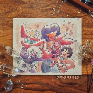 Espinela - Me siento encontrado / Steven Universe / Imprimir