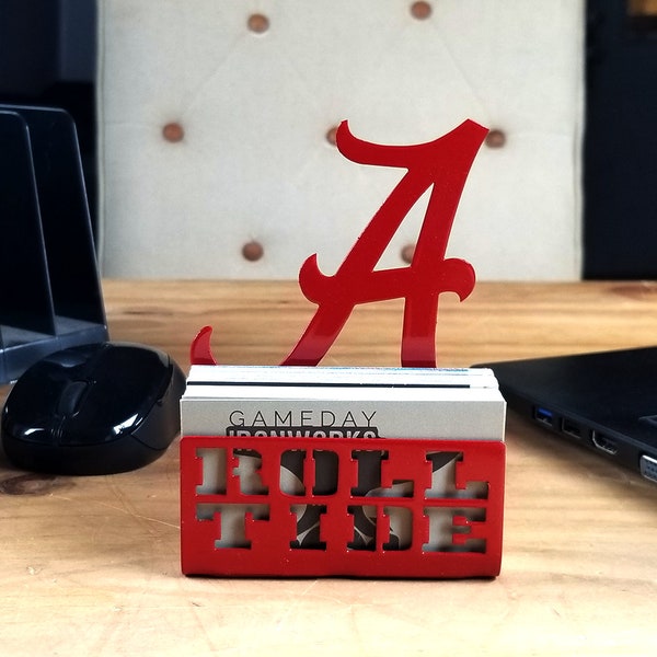 Alabama Crimson Tide Business Card Holder