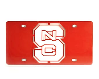 North Carolina State License Plate