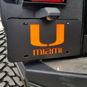 Miami License Plate