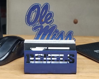 Ole Miss Rebels Business Card Holder